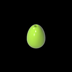 GDS-90071 - Food Egg with 1.5mm Hole [Plain]
