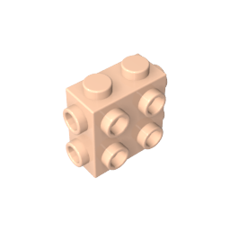 GDS-90082 - Brick Special 1 x 2 x 1 2/3 with Eight Studs on 3 Sides