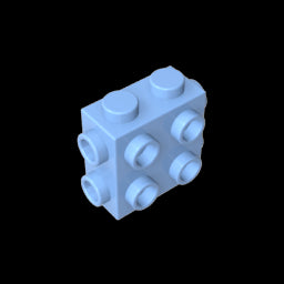 GDS-90082 - Brick Special 1 x 2 x 1 2/3 with Eight Studs on 3 Sides