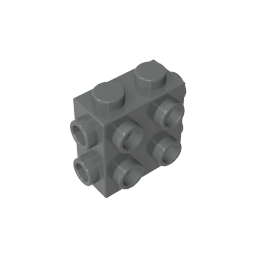 GDS-90082 - Brick Special 1 x 2 x 1 2/3 with Eight Studs on 3 Sides
