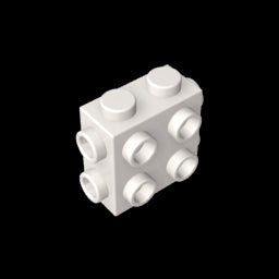 GDS-90082 - Brick Special 1 x 2 x 1 2/3 with Eight Studs on 3 Sides