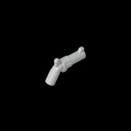 GDS-90108 - Weapon Gun / Pistol / Revolver Large Barrel [Old Style]