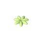 GDS-90121 - Plant, Outdoor Accessory Kit, Flower with 7 Thin Petals and Pin