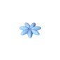 GDS-90121 - Plant, Outdoor Accessory Kit, Flower with 7 Thin Petals and Pin