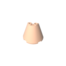 GDS-90133 - Cone Half 2 x 4 x 3