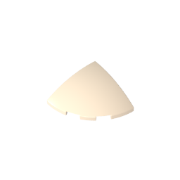 GDS-90162 - Brick Round Corner, Curved 3 x 3 x 1 Quarter Circle
