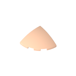 GDS-90162 - Brick Round Corner, Curved 3 x 3 x 1 Quarter Circle