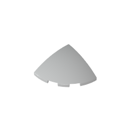 GDS-90162 - Brick Round Corner, Curved 3 x 3 x 1 Quarter Circle