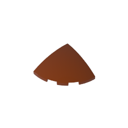 GDS-90162 - Brick Round Corner, Curved 3 x 3 x 1 Quarter Circle