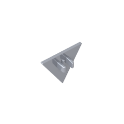 GDS-90176 - Road Sign Clip-on 2.2 x 2.667 Triangular