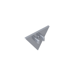 GDS-90176 - Road Sign Clip-on 2.2 x 2.667 Triangular