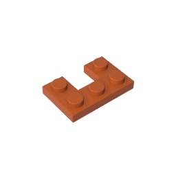 GDS-90178 - Plate 2 x 3 with 1 x 1 Cutout