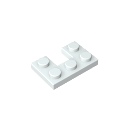 GDS-90178 - Plate 2 x 3 with 1 x 1 Cutout