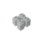 GDS-90179 - Brick Special 2 x 2 with Grooves and Axle Hole