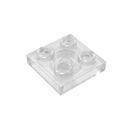 GDS-902 - Plate Special 2 x 2 with Pin on Bottom