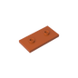 GDS-90201 - Plate Special 2 x 4 with Groove and Two Center Studs (Jumper)
