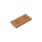 GDS-90201 - Plate Special 2 x 4 with Groove and Two Center Studs (Jumper)