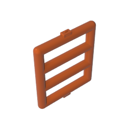 GDS-90206 - Bar 1 x 4 x 3 Window [Side Tabs]