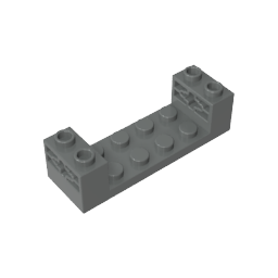 GDS-90230 - Wheel Bearing 2 x 6 x 1 1/3 with Axle Holes and 2 x 4 Cutout