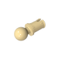 GDS-903 - Technic Pin with Friction Ridges Lengthwise and Towball
