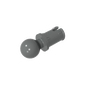GDS-903 - Technic Pin with Friction Ridges Lengthwise and Towball
