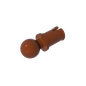 GDS-903 - Technic Pin with Friction Ridges Lengthwise and Towball