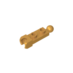 GDS-904 - Plate Special 1 x 2 with 5.9mm End Cup and Towball