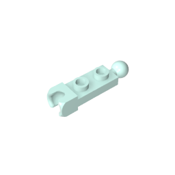 GDS-904 - Plate Special 1 x 2 with 5.9mm End Cup and Towball