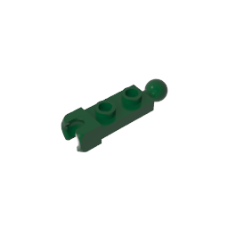 GDS-904 - Plate Special 1 x 2 with 5.9mm End Cup and Towball