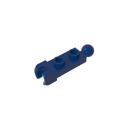 GDS-904 - Plate Special 1 x 2 with 5.9mm End Cup and Towball