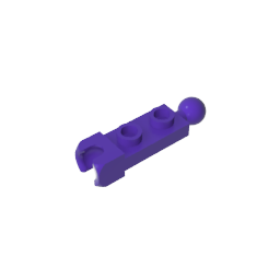 GDS-904 - Plate Special 1 x 2 with 5.9mm End Cup and Towball