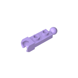 GDS-904 - Plate Special 1 x 2 with 5.9mm End Cup and Towball
