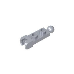 GDS-904 - Plate Special 1 x 2 with 5.9mm End Cup and Towball