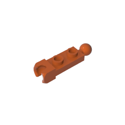 GDS-904 - Plate Special 1 x 2 with 5.9mm End Cup and Towball