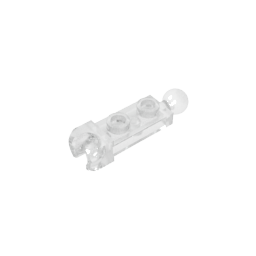GDS-904 - Plate Special 1 x 2 with 5.9mm End Cup and Towball
