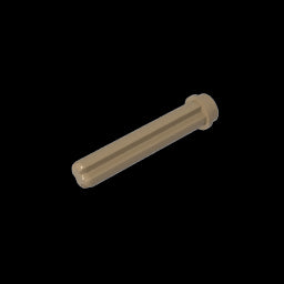 GDS-909 - Technic Axle 3 with Stud