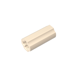 GDS-915 - Technic Axle Connector Smooth [with x Hole + Orientation]