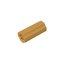 GDS-915 - Technic Axle Connector Smooth [with x Hole + Orientation]