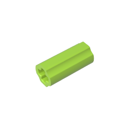 GDS-915 - Technic Axle Connector Smooth [with x Hole + Orientation]