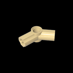 GDS-919 - Technic Axle and Pin Connector Angled #4 - 135 Degrees