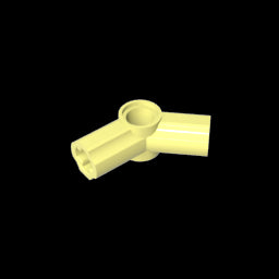 GDS-919 - Technic Axle and Pin Connector Angled #4 - 135 Degrees