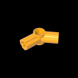 GDS-919 - Technic Axle and Pin Connector Angled #4 - 135 Degrees
