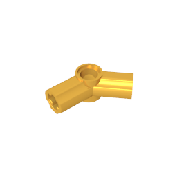 GDS-919 - Technic Axle and Pin Connector Angled #4 - 135 Degrees