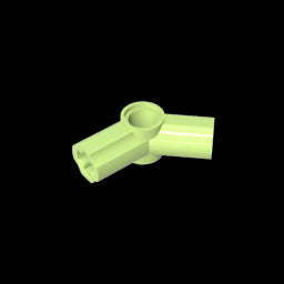 GDS-919 - Technic Axle and Pin Connector Angled #4 - 135 Degrees