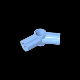 GDS-919 - Technic Axle and Pin Connector Angled #4 - 135 Degrees