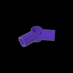 GDS-919 - Technic Axle and Pin Connector Angled #4 - 135 Degrees