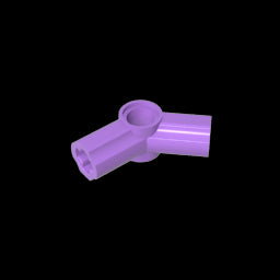 GDS-919 - Technic Axle and Pin Connector Angled #4 - 135 Degrees