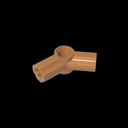 GDS-919 - Technic Axle and Pin Connector Angled #4 - 135 Degrees