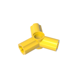 GDS-922 - Technic Axle and Pin Connector Triple [120 Degrees Offset]