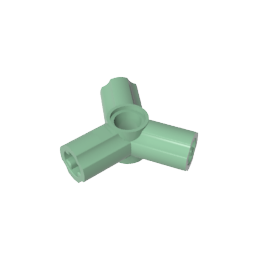 GDS-922 - Technic Axle and Pin Connector Triple [120 Degrees Offset]